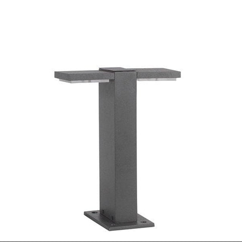Tatva Lights Night Gleamer T-Shape Bollard Light with a contemporary T-profile design and integrated LED glow—crafted for pathway, garden, or driveway lighting, offering durability, energy efficiency, and a modern architectural accent.