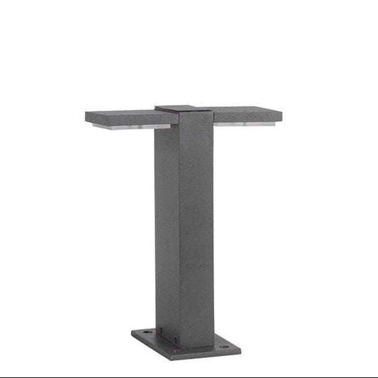 Tatva Lights Night Gleamer T-Shape Bollard Light with a contemporary T-profile design and integrated LED glow—crafted for pathway, garden, or driveway lighting, offering durability, energy efficiency, and a modern architectural accent.