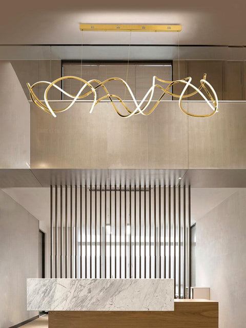Tatva Lights Luxe Prism LED Chandelier