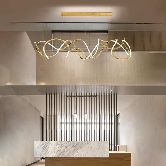 Tatva Lights Luxe Prism LED Chandelier