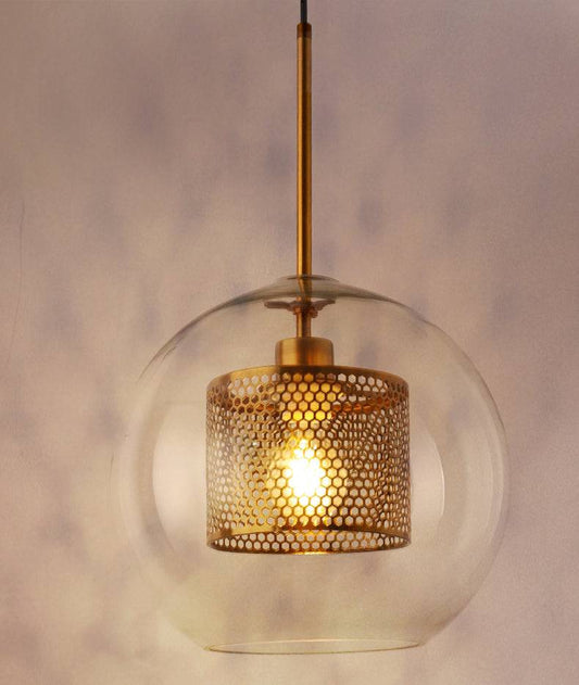 Tatva Lights Meteor Crystal Ball Pendant Chandelier