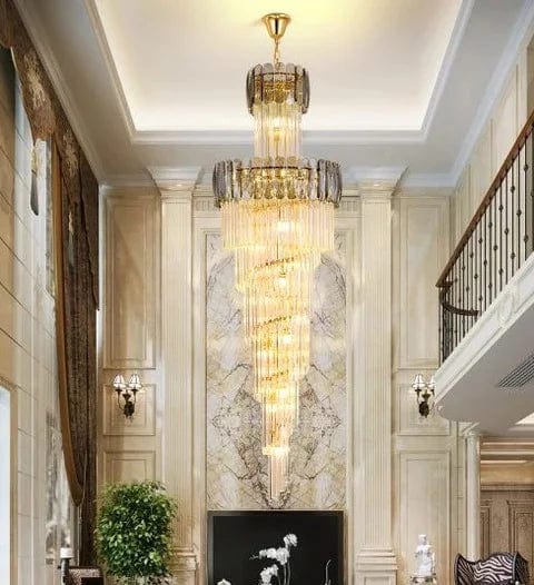 Tatva Lights Halteres Double Height Chandelier